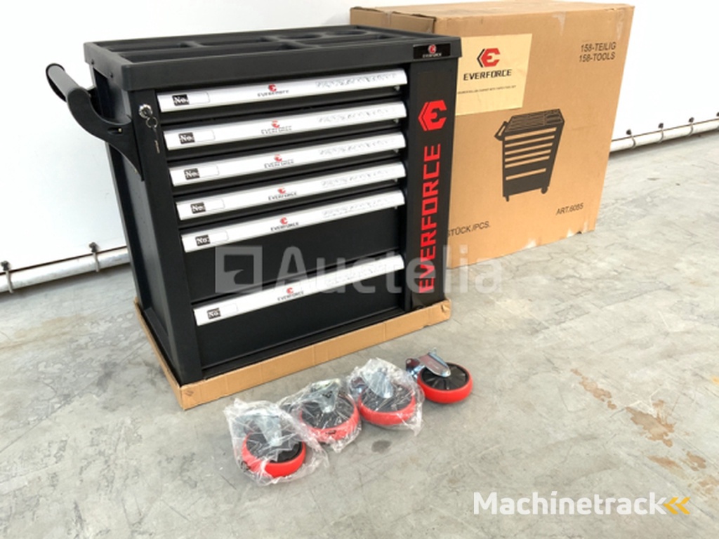 Gereedschapswagen Everforce 158-delig