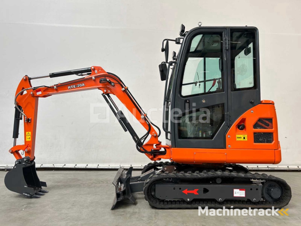 RTE - 2025 - CR213 - Minigraafmachine Kubota Euro 5 met cabine