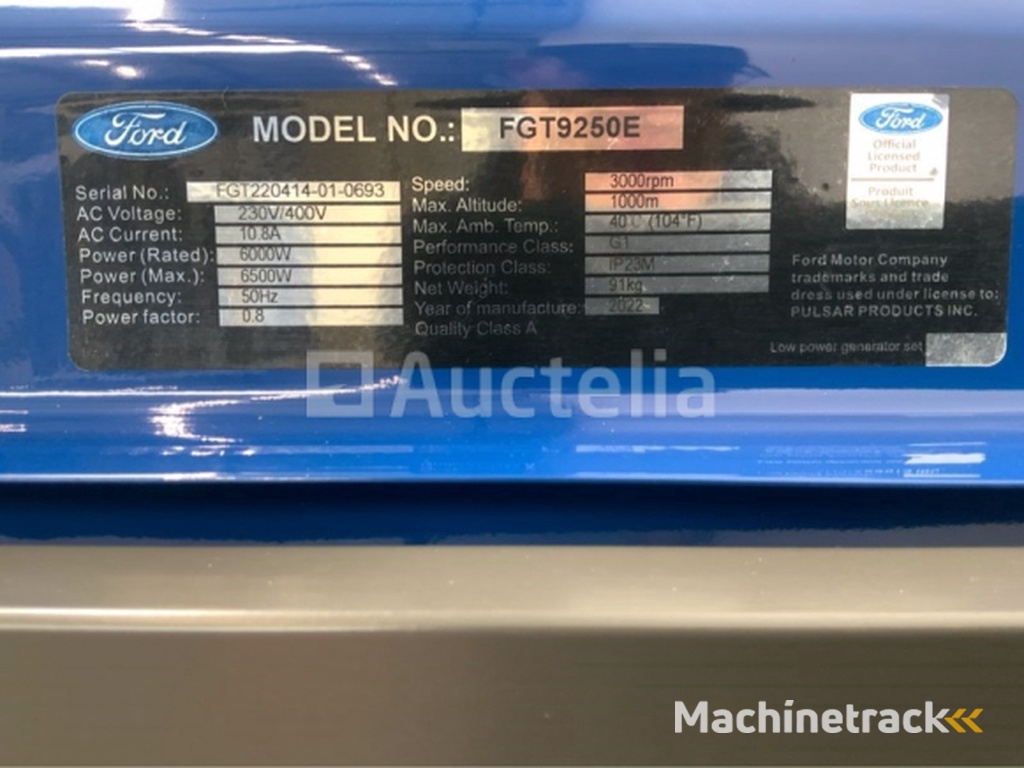 Ford FGT9250E Gasoline Generator