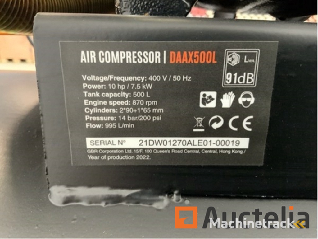 Daewoo DAAX500L Air Compressor