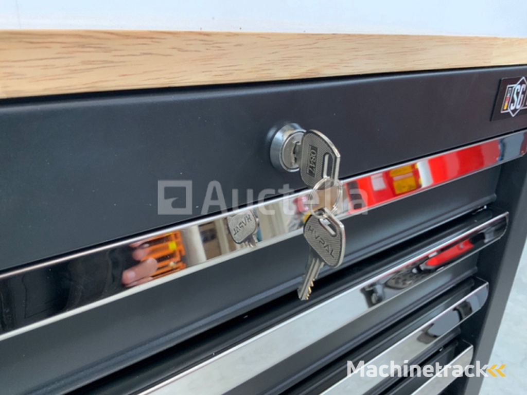 Gereedschapswagen Stahlgruppe 258 delig