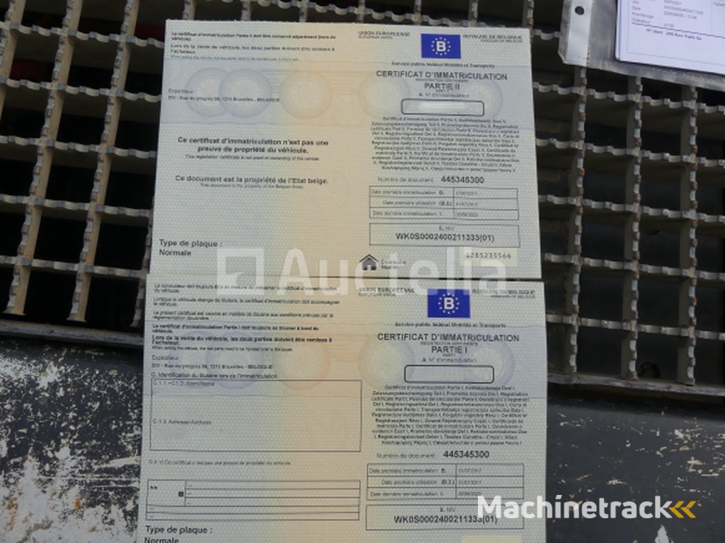 Kogel SVA-24 Refrigerated Semi-Trailer (2017-VIN:WK0S0002400211333)