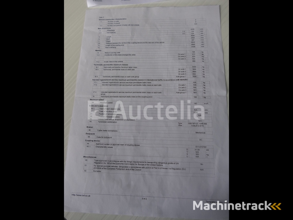 Ifor Williams 2Hb CT35 Voertuig Carrier Aanhangwagen (VIN:SCKD00000L0785606)