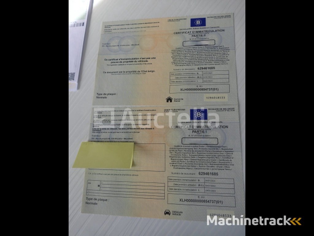 Ifor Williams 2Hb CT35 Voertuig Carrier Aanhangwagen (VIN:SCKD00000L0785606)