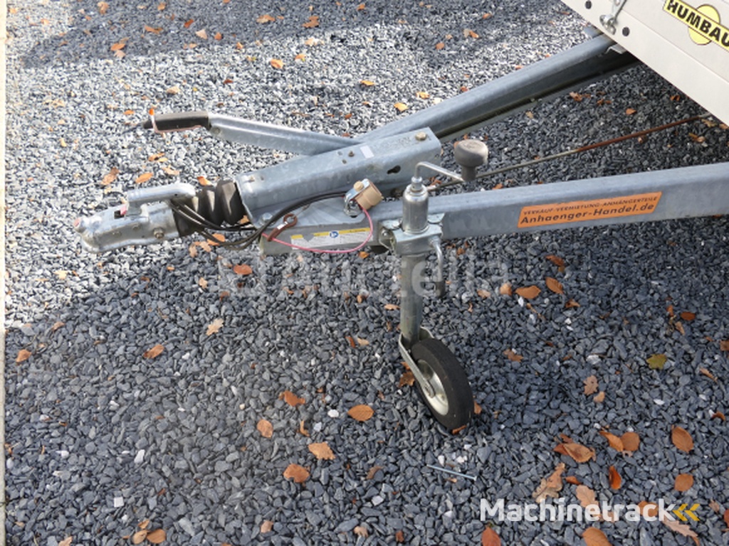 Humbaur HA TA G A15 dubbelassige aanhangwagen met vaste zijde (VIN:WHDC2042BE0692740)