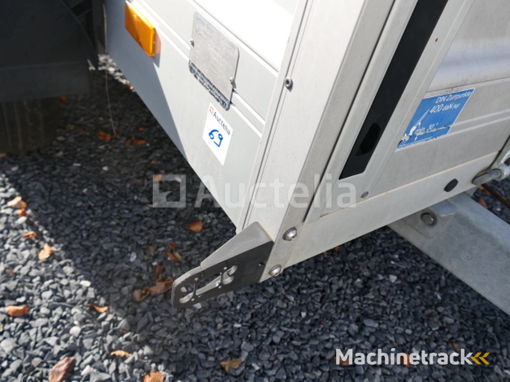 Humbaur HA TA G A15 dubbelassige aanhangwagen met vaste zijde (VIN:WHDC2042BE0692740)