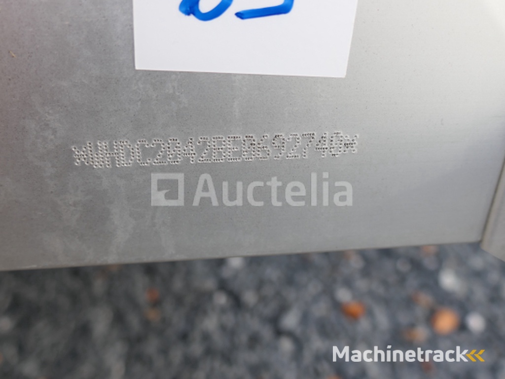 Humbaur HA TA G A15 dubbelassige aanhangwagen met vaste zijde (VIN:WHDC2042BE0692740)