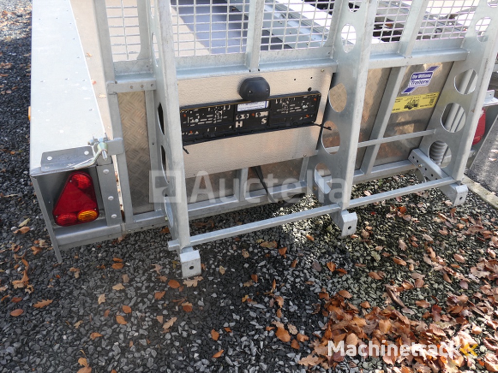 Dubbelassige aanhangwagen dragende machine met laadklep Ifor Williams 2Hb (VIN:SCKD00000N0805155)