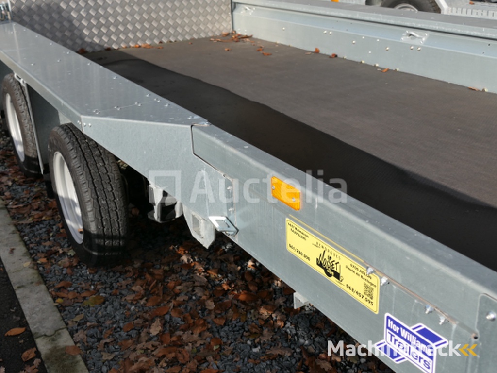 Dubbelassige aanhangwagen dragende machine met laadklep Ifor Williams 2Hb (VIN:SCKD00000N0805155)