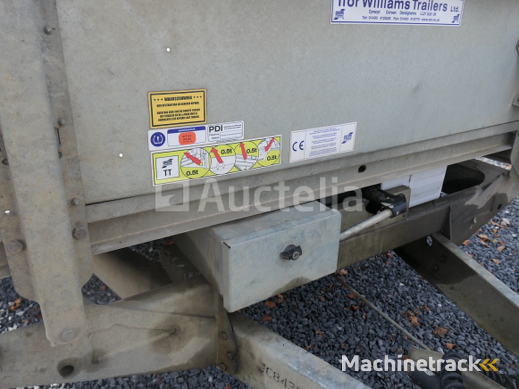 Ifor Williams 2Cb TT35 dubbelassige buigende aanhangwagen (VIN:SCKD00000J0752775)