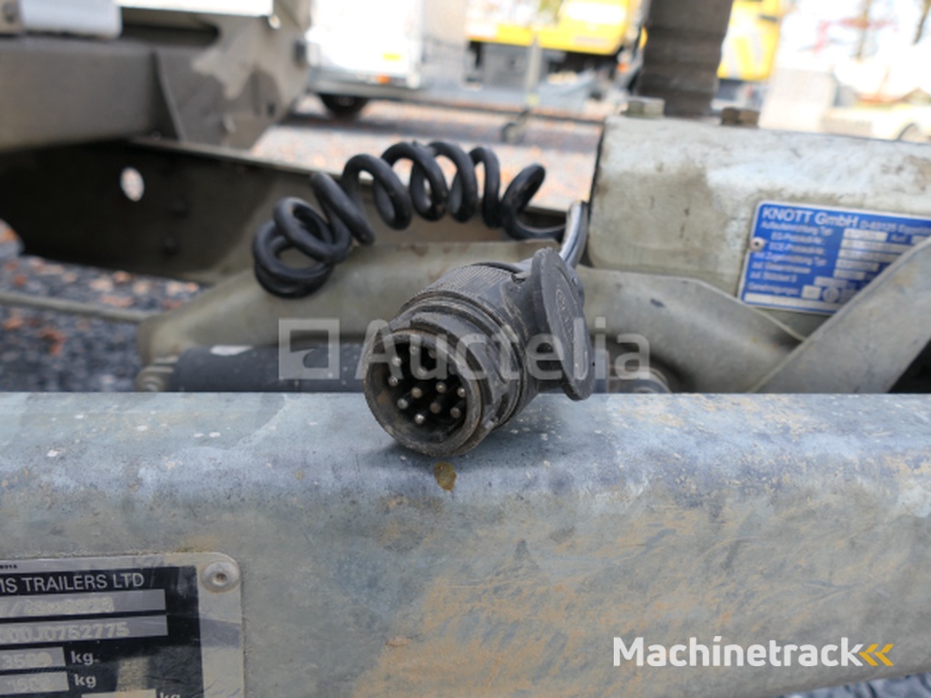 Ifor Williams 2Cb TT35 dubbelassige buigende aanhangwagen (VIN:SCKD00000J0752775)