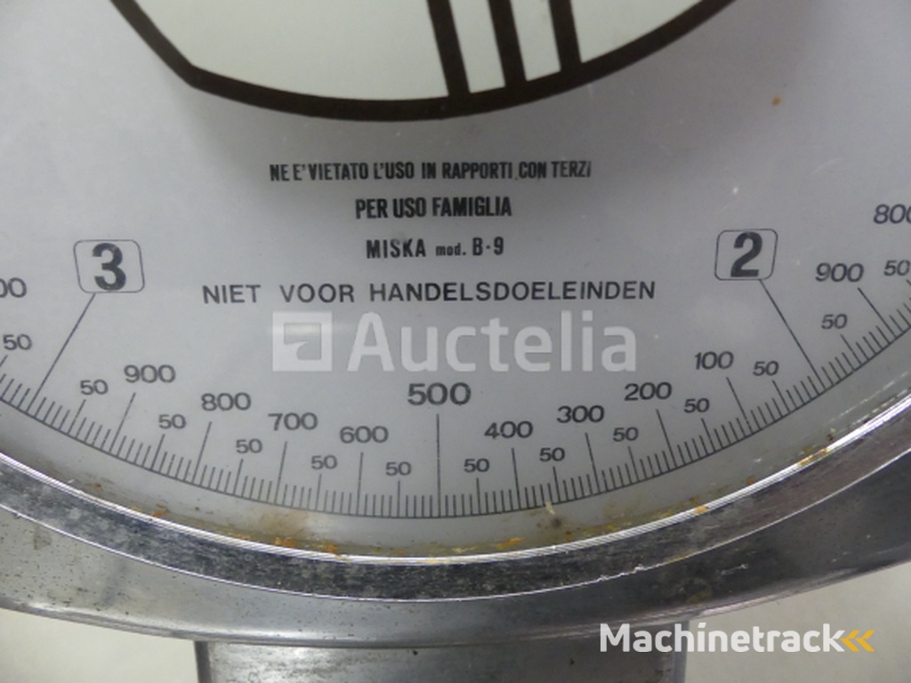 Miska B9 Mechanische Weegschaal