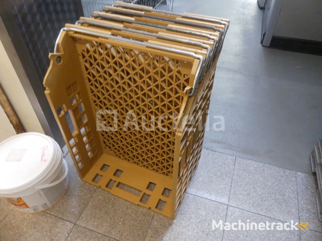 10 Stapelbare broodbakjes 70x50 cm