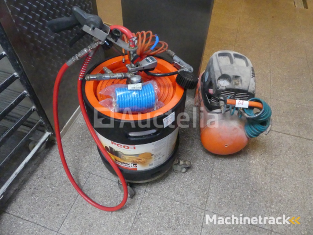 Druksmeerapparaat voor Boyens PCO-I trappen