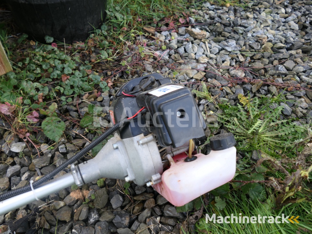 Bosmaaier op benzine + elektrische kantensnijder