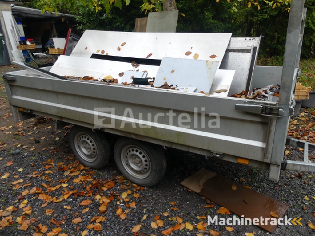 750 kg aluminium dubbelassige aanhangwagen SYMA SDAO1