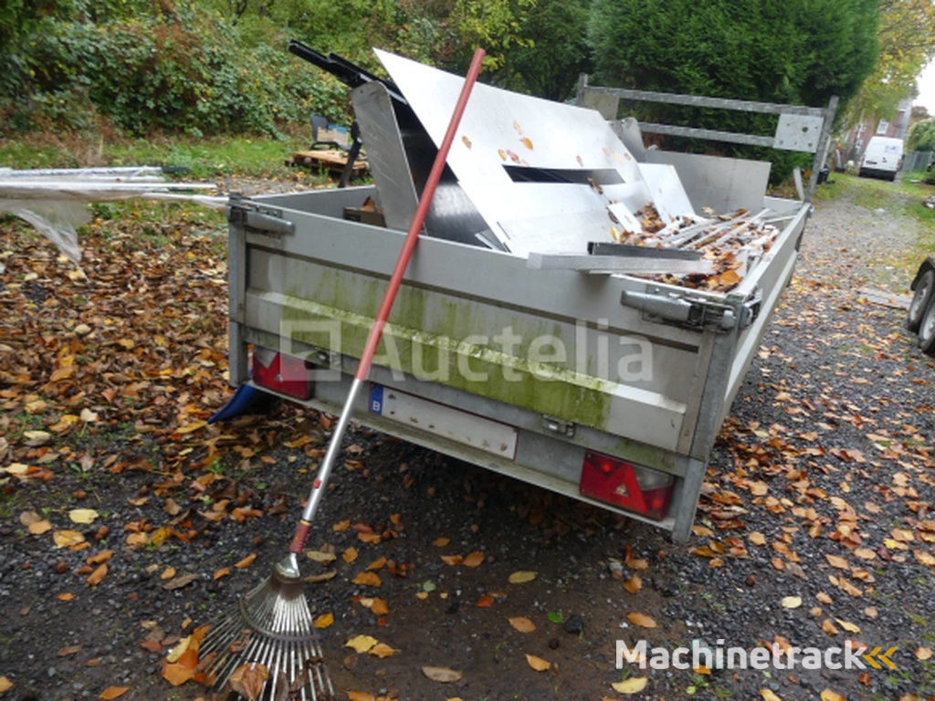 750 kg aluminium dubbelassige aanhangwagen SYMA SDAO1