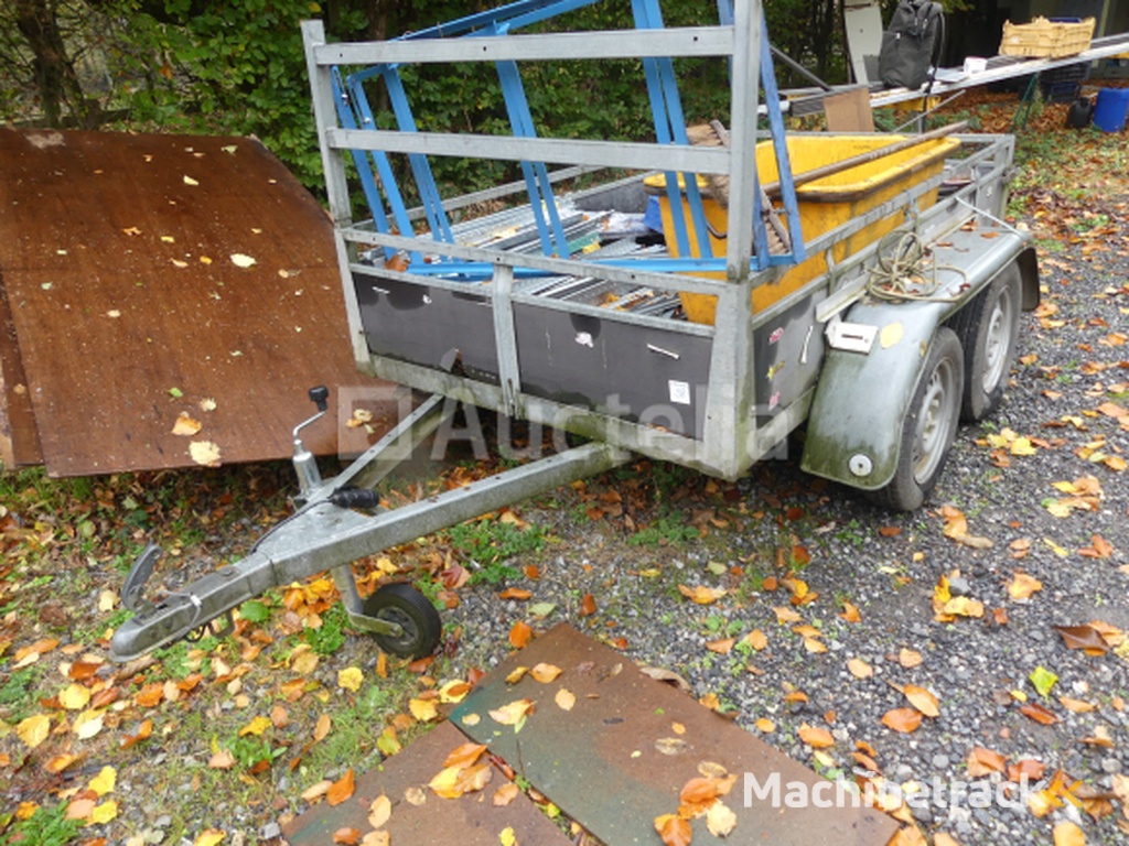 Aluminium dubbelassige aanhangwagen 500 kg