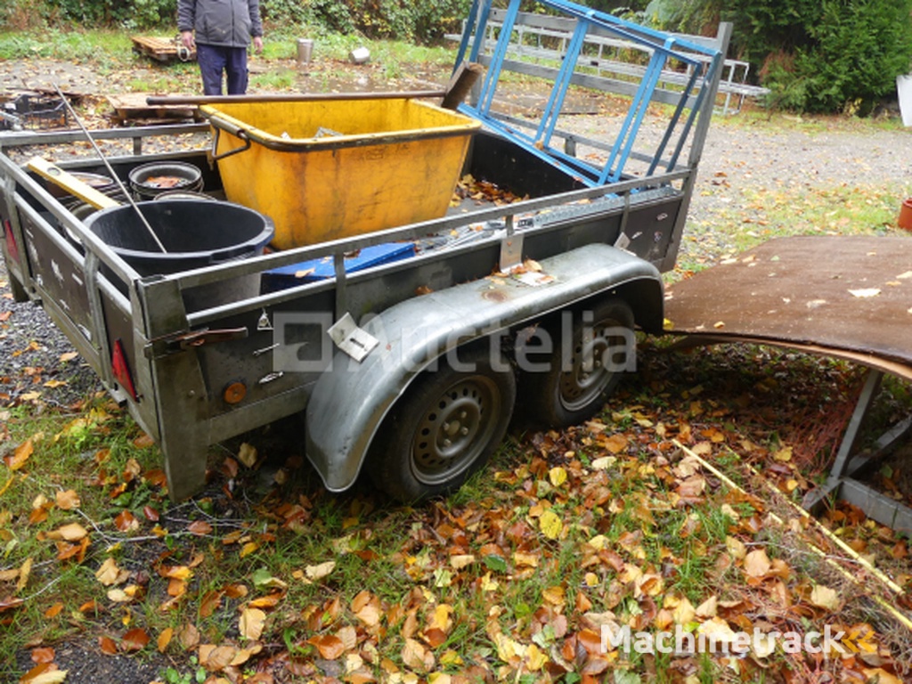 Aluminium dubbelassige aanhangwagen 500 kg