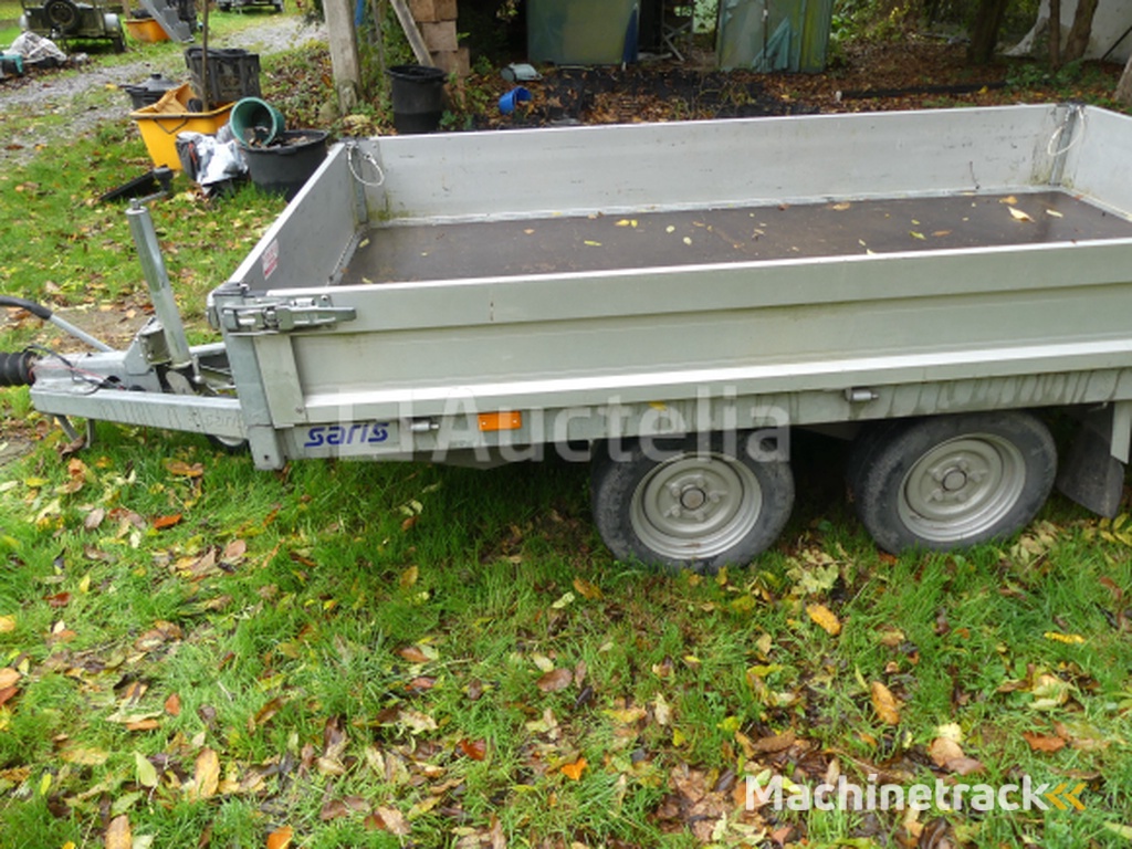 Aluminium dubbelas aanhanger 2000 kg Saris C2000