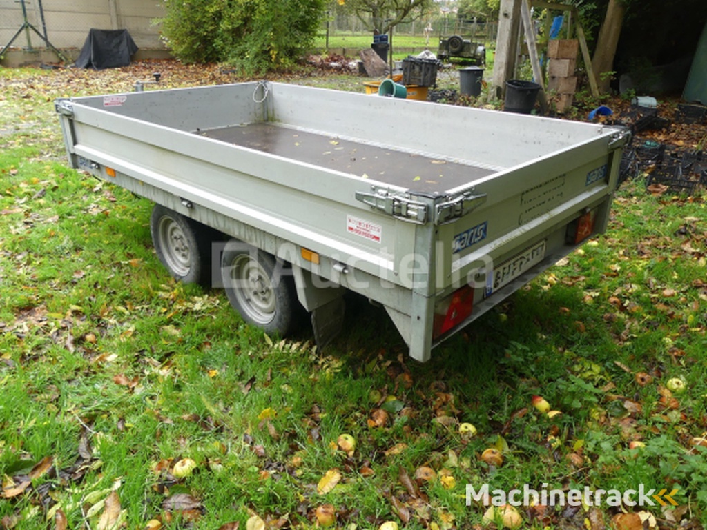 Aluminium dubbelas aanhanger 2000 kg Saris C2000