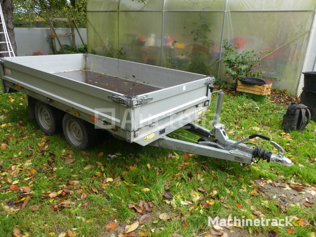 Aluminium dubbelas aanhanger 2000 kg Saris C2000