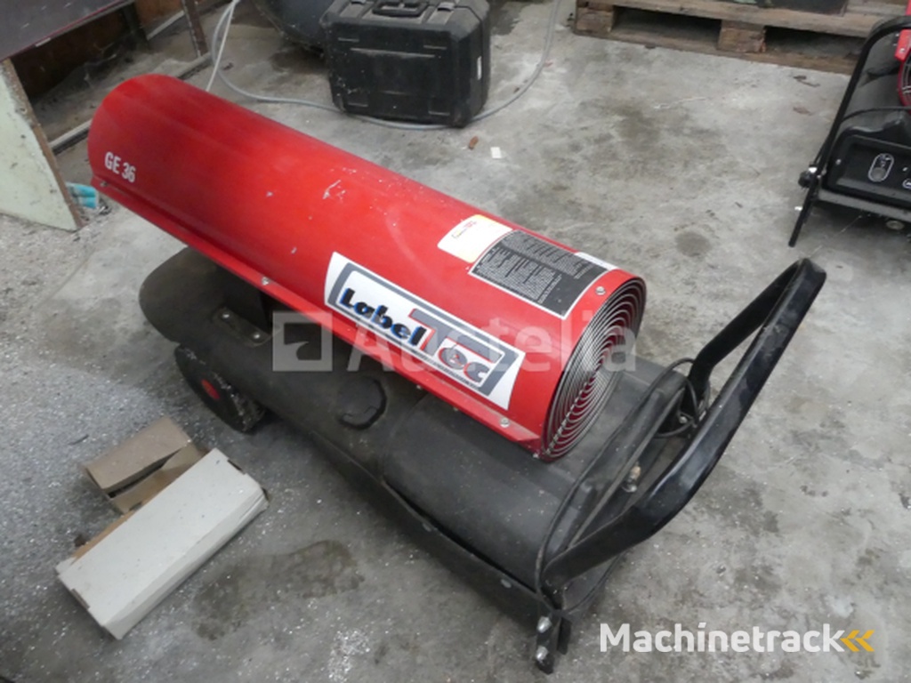 Labeltech GE36 oliegestookt warmtekanon