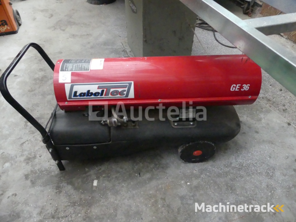 Labeltech GE36 oliegestookt warmtekanon