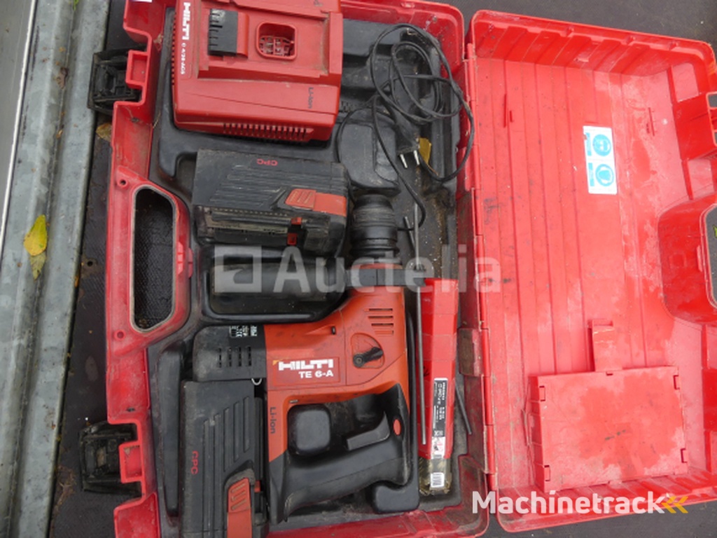 Hilti TE6-A boormachine op accu