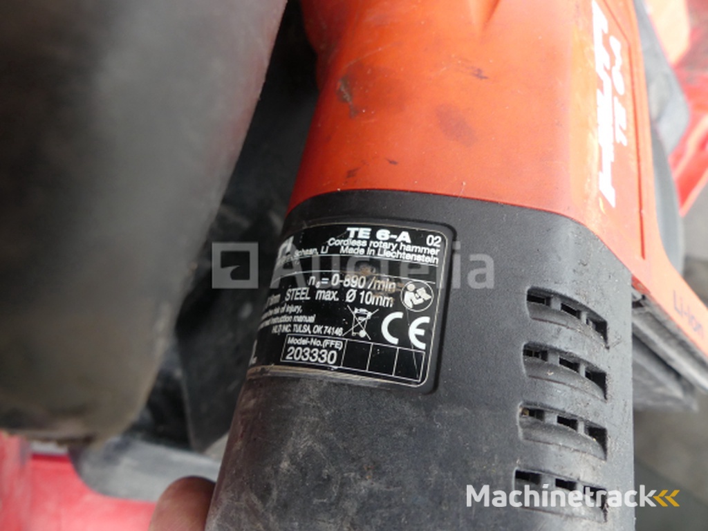 Hilti TE6-A boormachine op accu