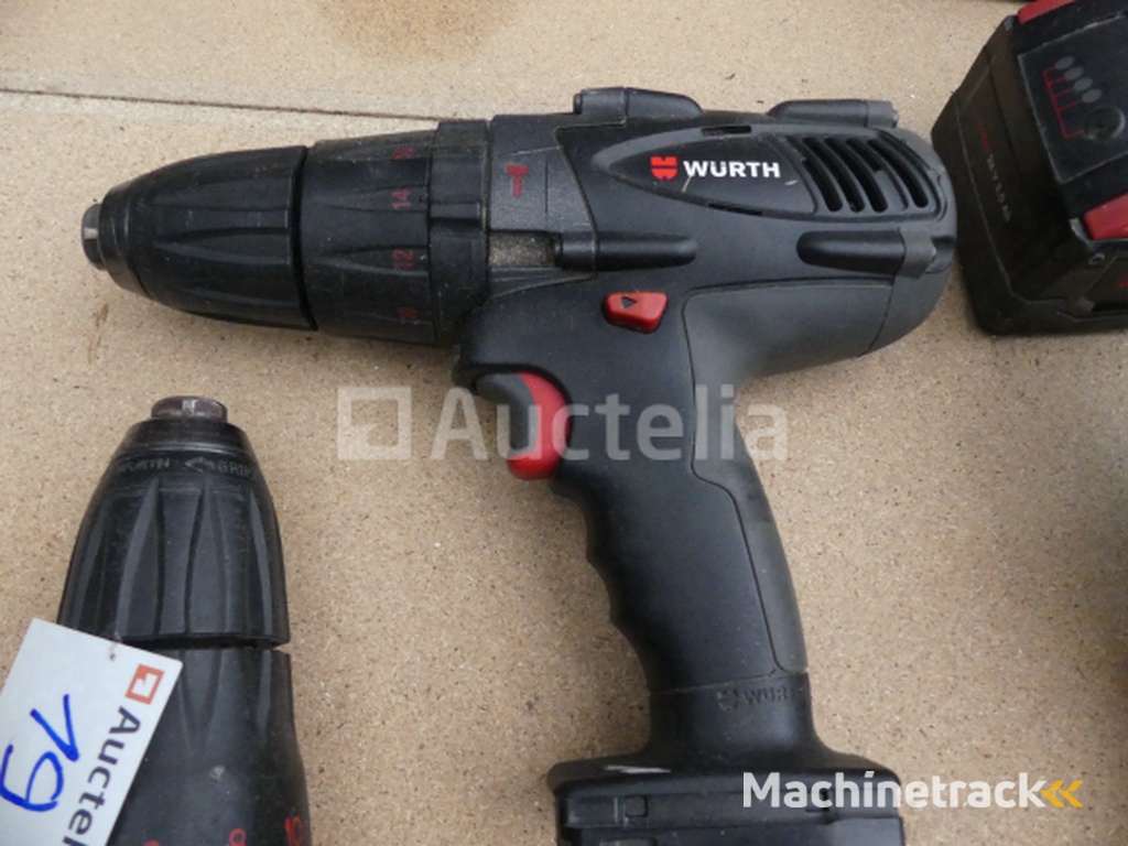 3 Würth accugereedschap