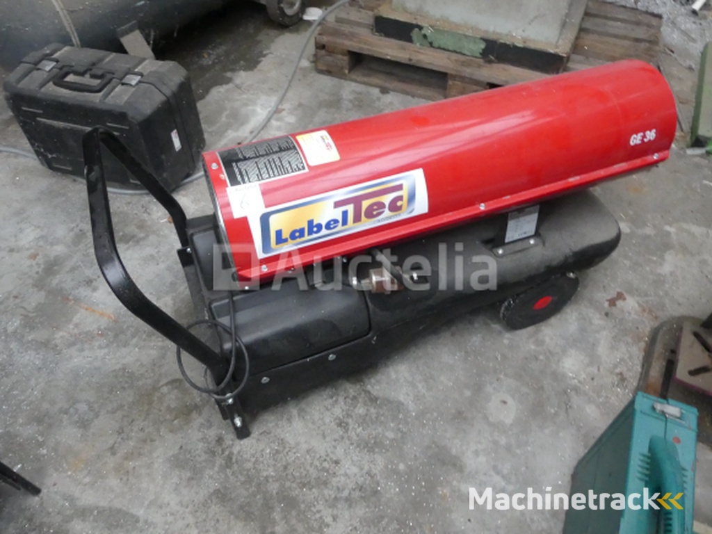 Labeltech GE36 oliegestookt warmtekanon