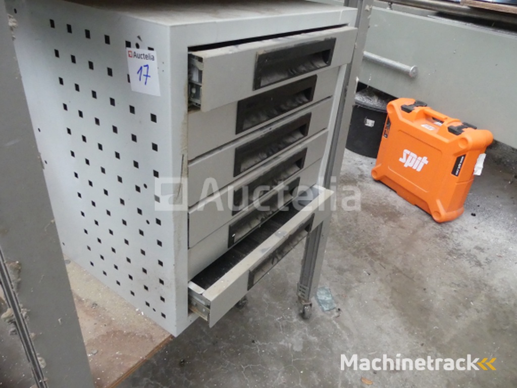 Gereedschapskist met 6 lades