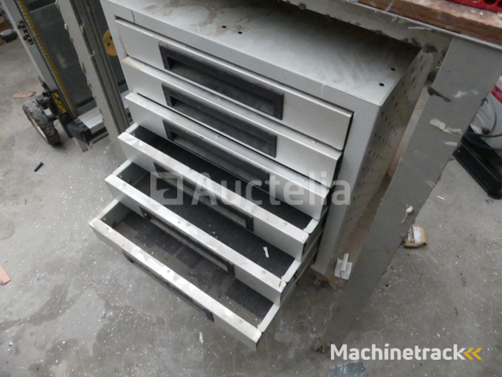 Gereedschapskist met 6 lades