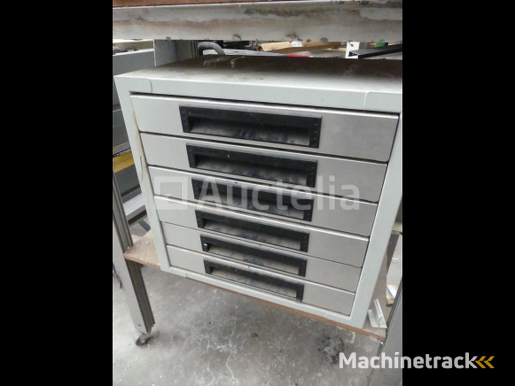 Gereedschapskist met 6 lades