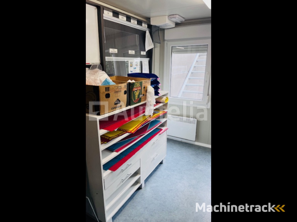 Container met een keuken