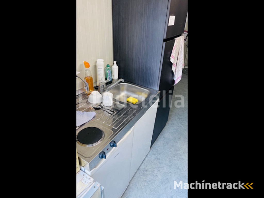 Container met een keuken