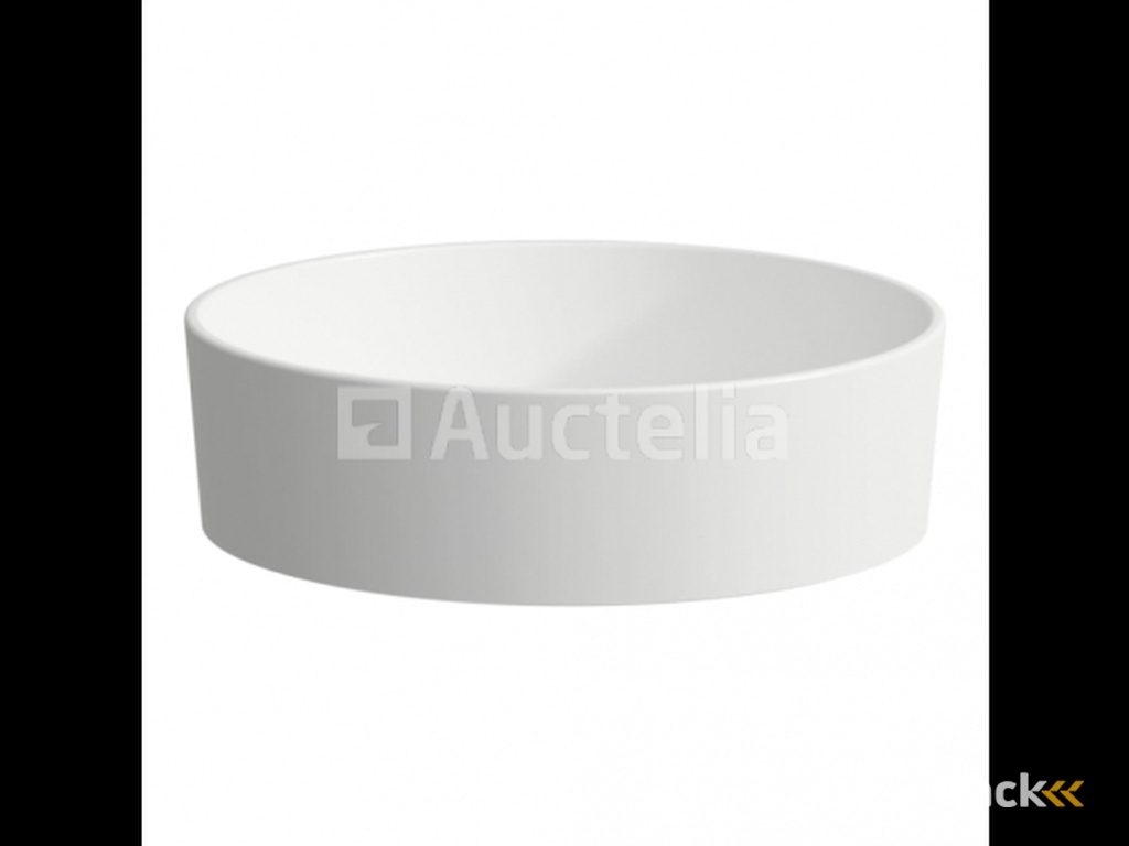 Laufen Kartell - Waskom 75x35 cm, diameter 42 cm, SaphirKeramik, wit (nr. 15-11)