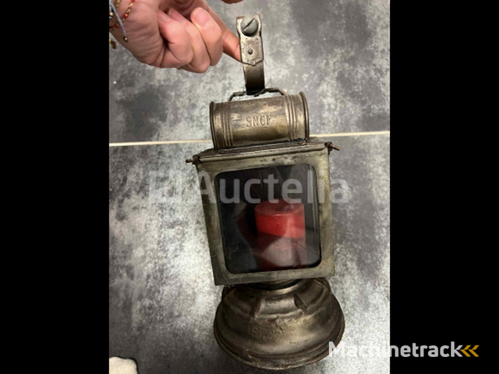 Old SNCF lamp