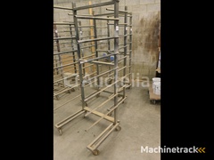 3-drying-trolleys-on-wheels-for-spraying-booth