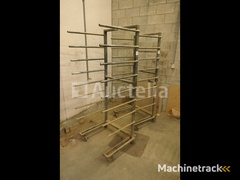 2-drying-trolleys-on-wheels-for-spraying-booth
