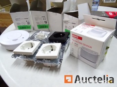 emos-motion-detector,-smoke-detector,-3-sockets-1-merten-switch