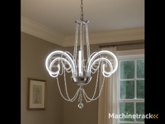 led-chandelier-–-6017-6-–-gold-–-6-lights-–-48w-–-3200k-neutral-white-–-aluminium
