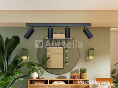 5-x-gu10-surface-mounted-luminaire-–-4-rotatable-spotlights-–-black-–-aluminium-–-rotatable-350°-70°-–-ip20