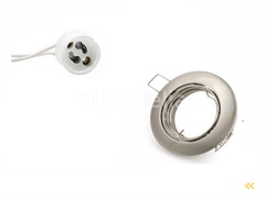100-x-recessed-lamp-gu10-–-rotatable-–-with-lamp-holder-–-chromed-silver-–-round-–-ip20