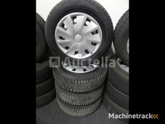 4-winter-tyres-on-michelin-alpin-sheet-metal-rims---195-65-r15