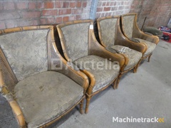 4-vintage-armchairs
