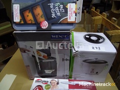 4-huishoudelijke-artikelen-fornuis,-prullenbak,-container,-messenset