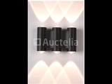 Thumbnail of 6 x Bidirectional LED Wall Light – 6W – 3500K – IP54 – Black – SW-47-3