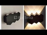 Thumbnail of 10 x Bidirectional LED Wall Light – 6W – 3500K – IP54 – Black – SW-51-3
